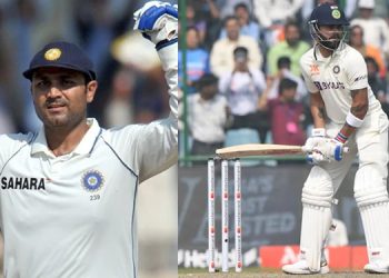 Virat Kohli breaks Virender Sehwag