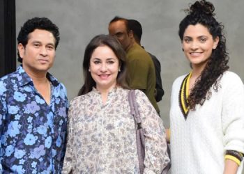 Saiyami Kher impresses Sachin